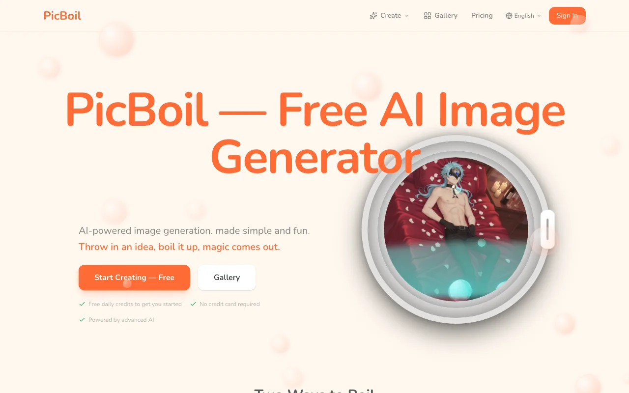 PicBoil screenshot